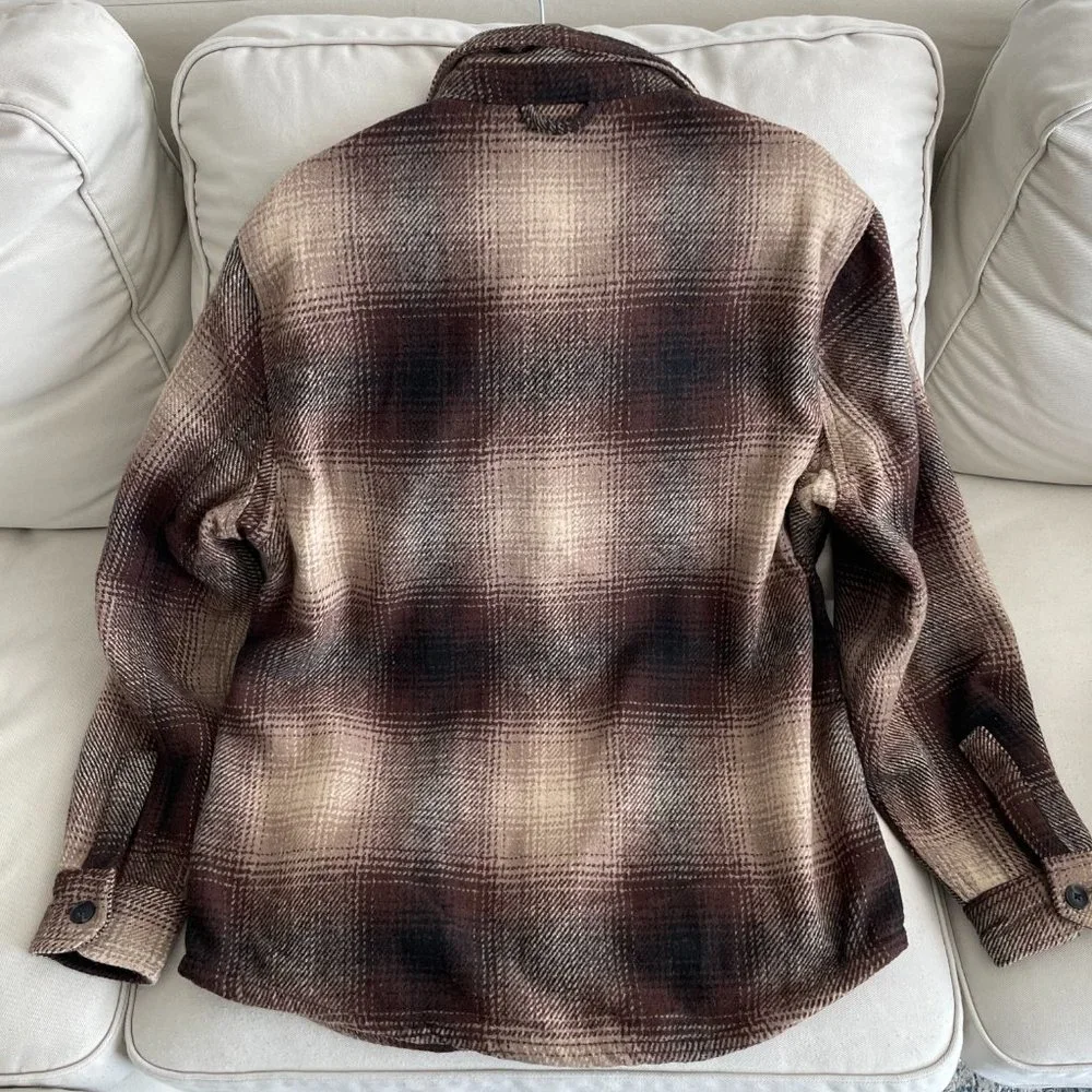 NWT Jachs New York Wool Blend Plaid Jacket Shacket - Picture 8 of 9